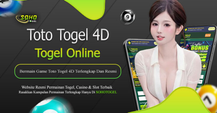 Sohotogel Bermain Game Toto Togel 4D Terlengkap Dan Resmi